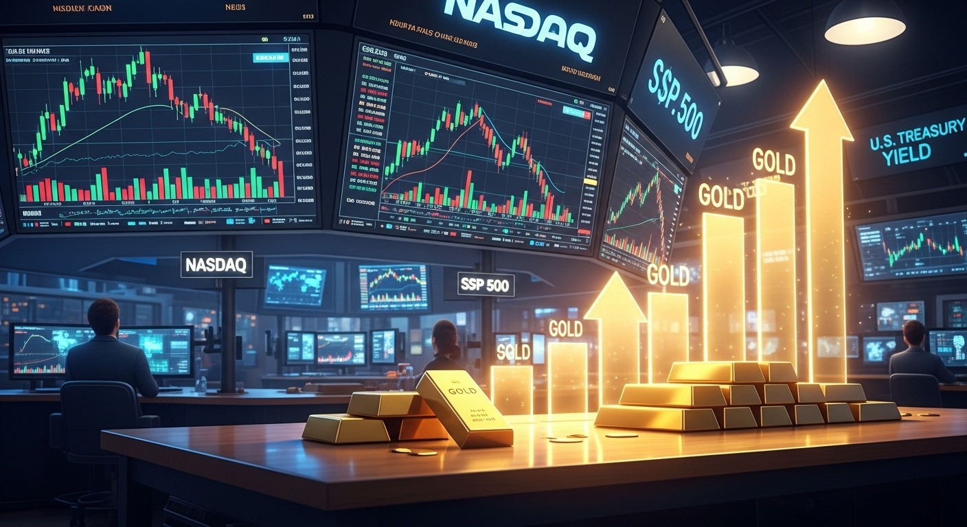 Stock Market Today: Rising Uncertainty, Gold Shines as Markets Turn Volatile