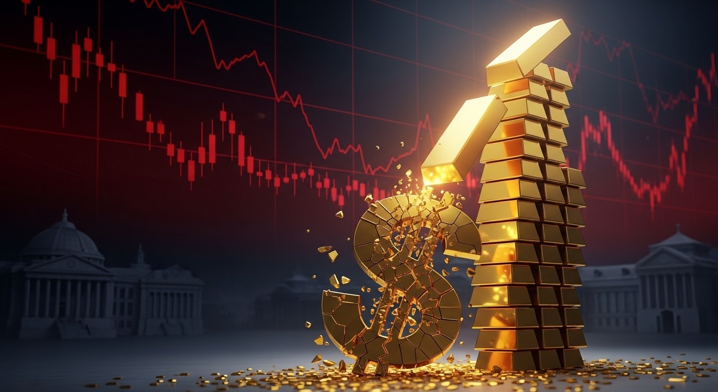 Gold Hits Record High: Why Dollar Weakness, Tariffs, and Economic Uncertainty Are Driving the Surge