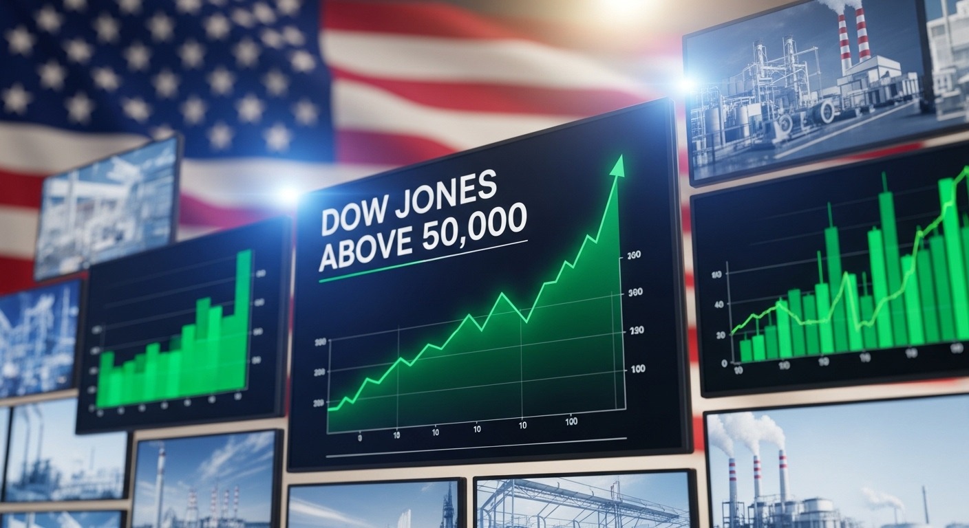 Dow Nears Historic Milestone as Markets Signal Economic Boom Under Trump Policies