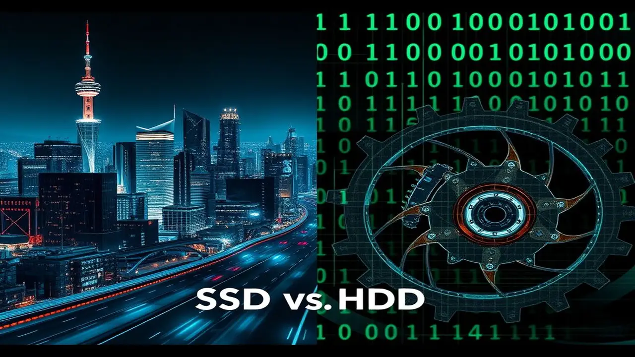 SSD y HDD: datos vs. engranajes