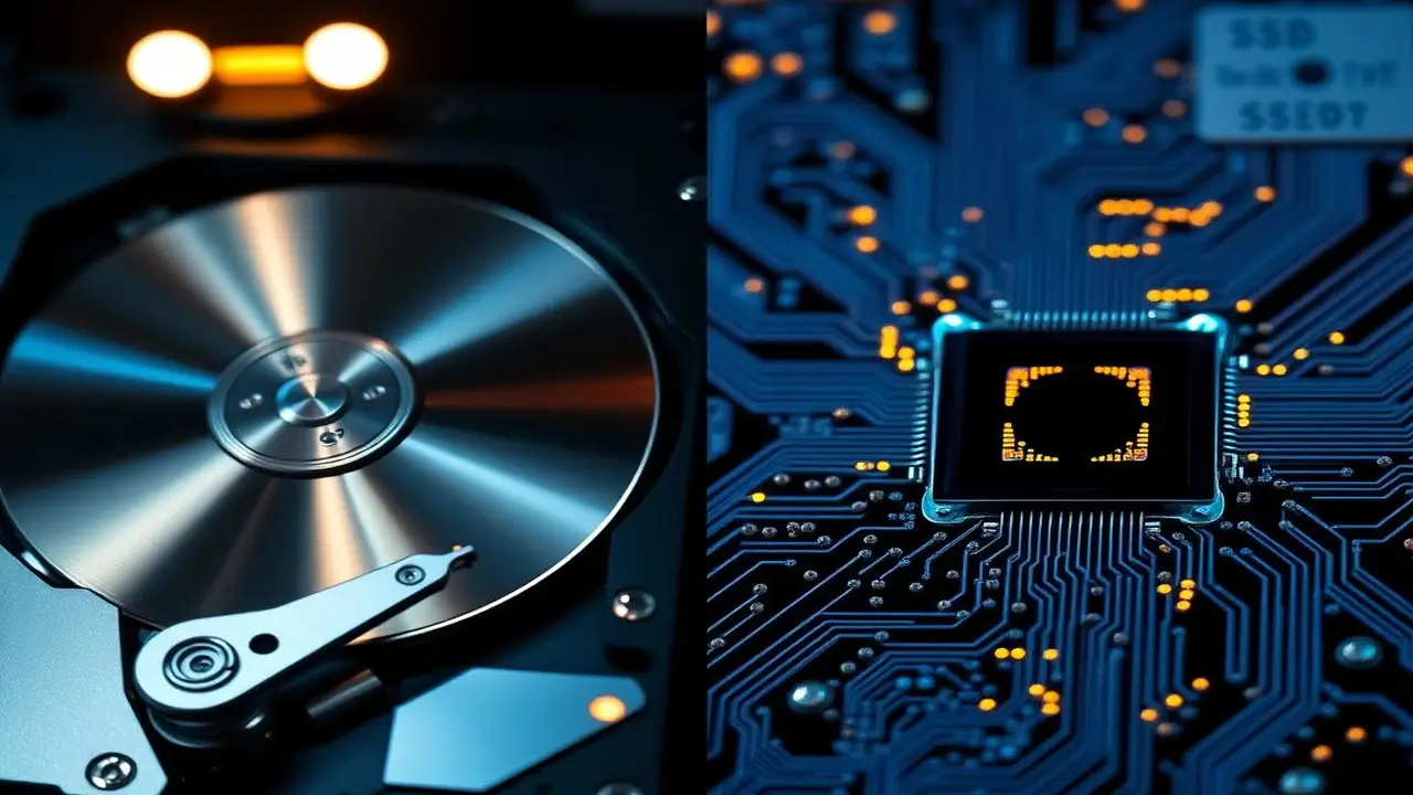 HDD vs SSD: Contraste tecnológico veloz