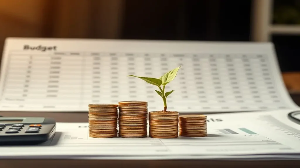 Finanzas familiares: minimalismo cálido y limpio
