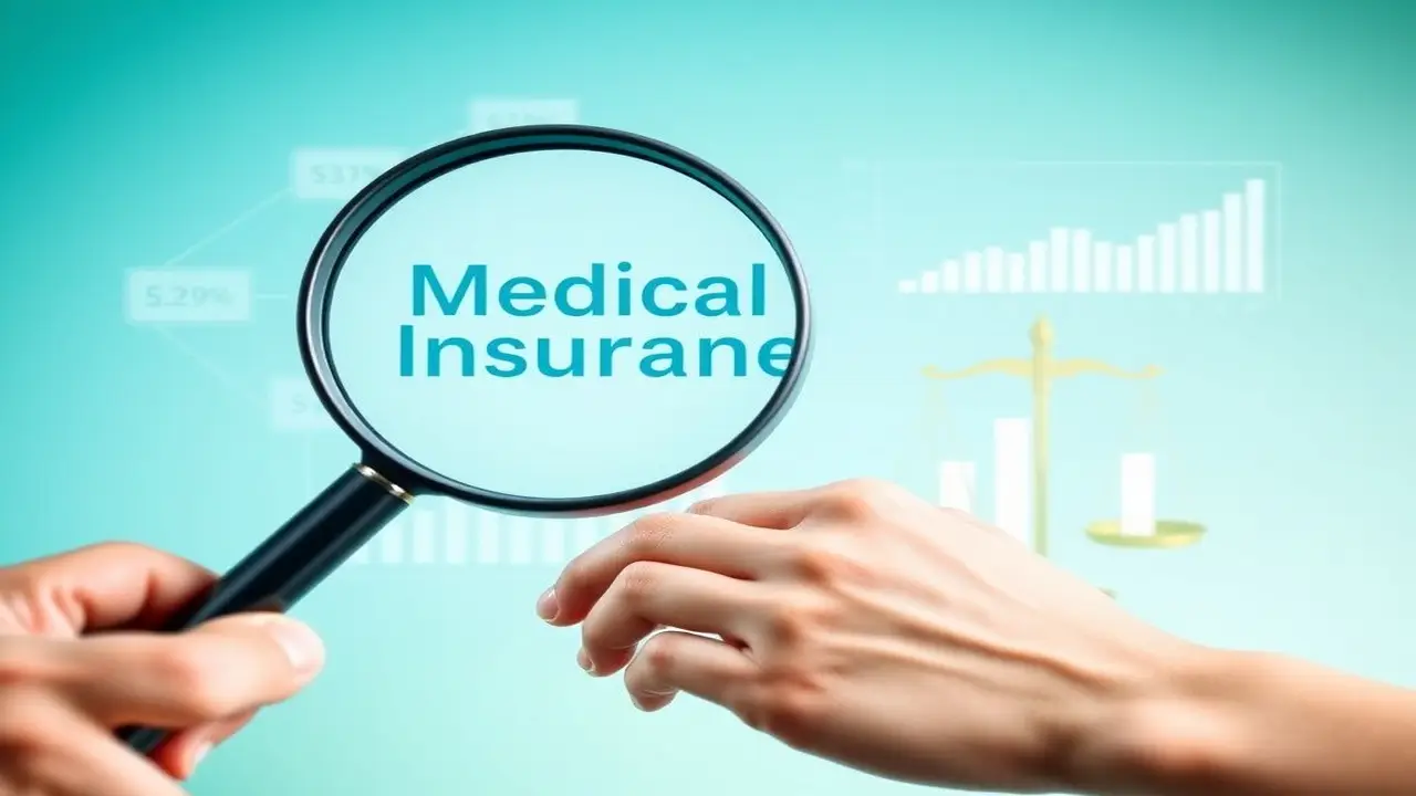 Seguro médico moderno, claro y conciso